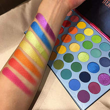Load image into Gallery viewer, Beauty Glazed High Pigmented Makeup Palette Easy to Blend Color Fusion 39 Shades Metallic and Shimmers Eyeshadow Sweatproof and Waterproof Eye Shadows
