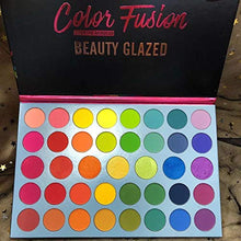 Load image into Gallery viewer, Beauty Glazed High Pigmented Makeup Palette Easy to Blend Color Fusion 39 Shades Metallic and Shimmers Eyeshadow Sweatproof and Waterproof Eye Shadows
