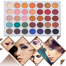 Load image into Gallery viewer, Beauty Glazed Eyeshadow Palette and Makeup Brushes, Matte Shimmer Eye Shadow Pallete Waterproof Powder Natural Pigmented Nude Naked Smokey Professional Cosmetic Set (35 Colors + 7 PCS)
